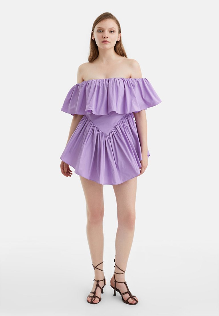 Flowy Maxi Dress - Lilac