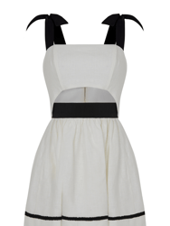 Flowy Mini Dress - Multi Colored