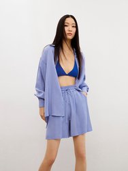 Flowy Mini Shorts - Blue