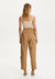 High Waist Boyfriend Pants With Cargo Pockets