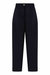 High-Waisted Carrot Pants - Navy Blue