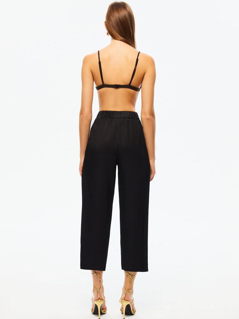 Nocturne High-Waisted Carrot Pants