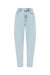 High-Waisted Jeans - Ice Blue