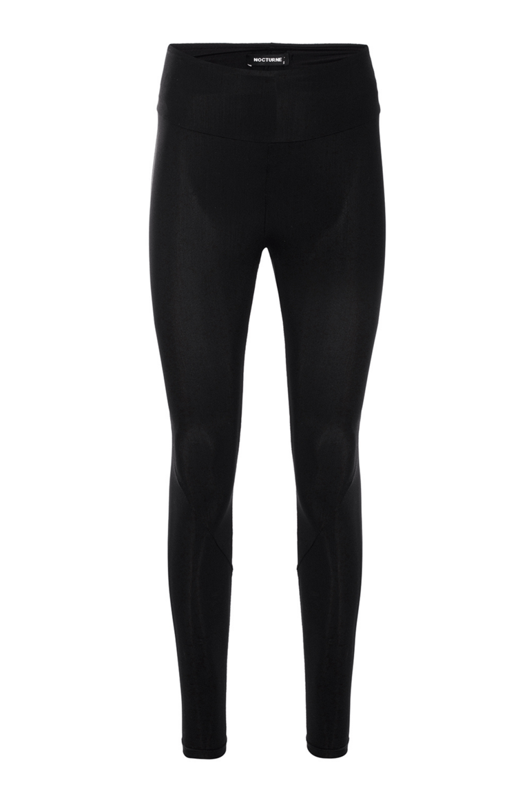 High-Waisted Leggings - Black