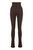 High-Waisted Pants - Brown