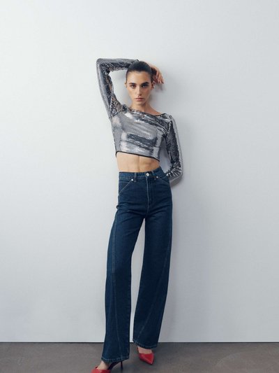 Nocturne High-Waisted Straight Jeans product