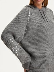 Hooded Knitted Sweater