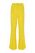 Jacquard Flare Pants - Yellow