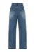 Jeans with Asymmetric Closure