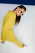 Knitted Jogging Pants - Saffron - Saffron