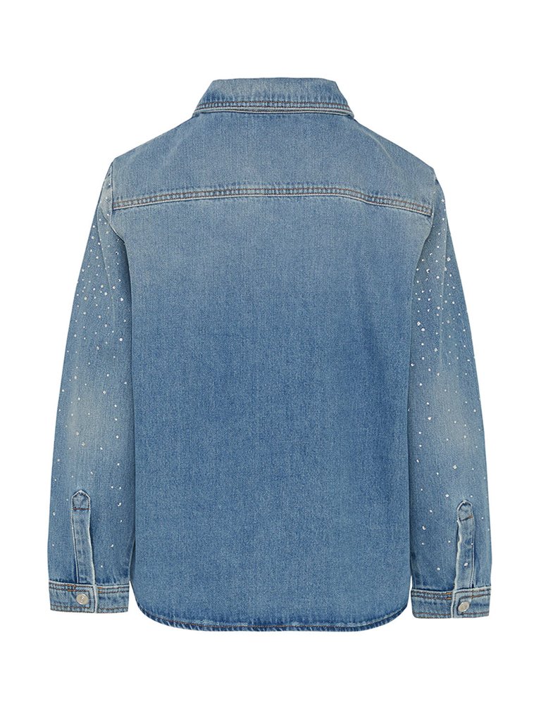 Lapel Collar Jean Jacket