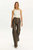 Leather Trim Pants (Final Sale) - Fog