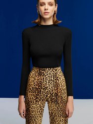 Leopard Print Slouchy Pants