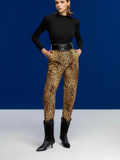 Nocturne Leopard Print Slouchy Pants product