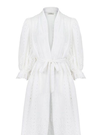 Nocturne Lightweight Eyelet Kimono Cover Up product
