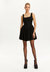 Mini Tweed Dress - Black