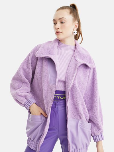 Nocturne Oversized Coat - Lilac product