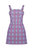 Plaid Overall Dress