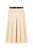 Pleated Knee Length Skirt