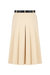 Pleated Knee Length Skirt