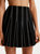 Pleated Mini Bell Skort