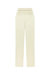 Pleated Palazzo Pants - Cream