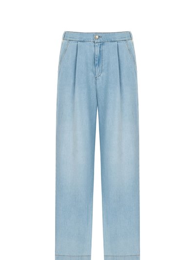 Nocturne Pleated Wide Leg Jeans product