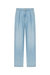 Pleated Wide Leg Jeans