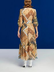 Print Midi Dress