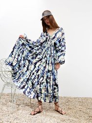 Printed Long Dress