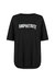 Printed Oversize T-Shirt - Black