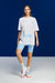 Printed Oversized T-Shirt - Blue