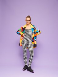 Printed Quilt Jacket - Multi-Colored