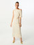 Ruched Maxi Dress - Ivory