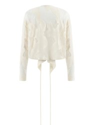 Scallop Embroidered Top