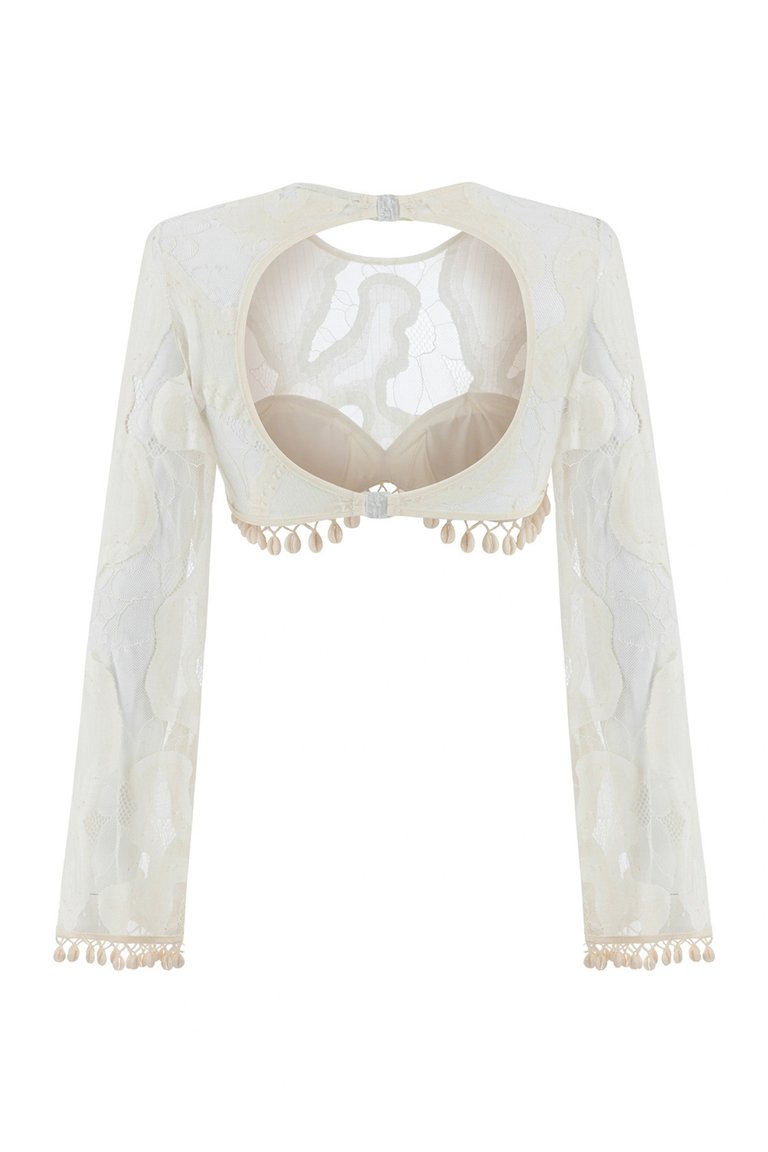 Seashell Accessory Crop Top