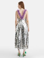 Sequined Long Dress