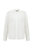 Sheer Button Front Shirt - White - White