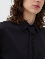 Shirt With Tie Detail