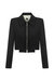 Shoulder Pad Jacket - Black