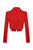 Shoulder Pad Jacket - Red