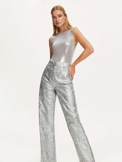 Nocturne Silver Snake Print Pants product