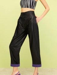 Slouchy Cuffed Pants