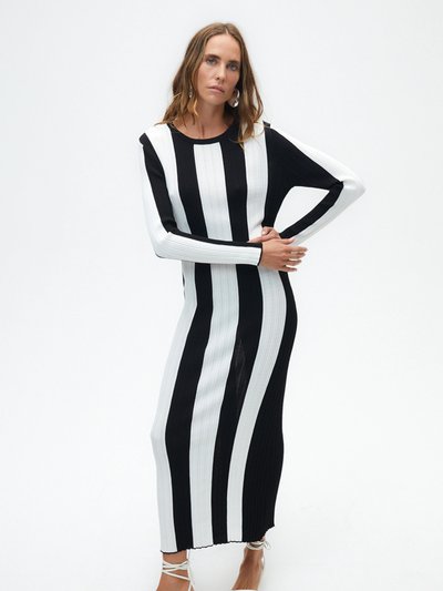 Nocturne Striped Long Dress product