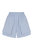 Striped Mini Shorts With Pockets - Multi-Colored