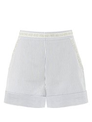 Striped Shorts - Multi-Colored