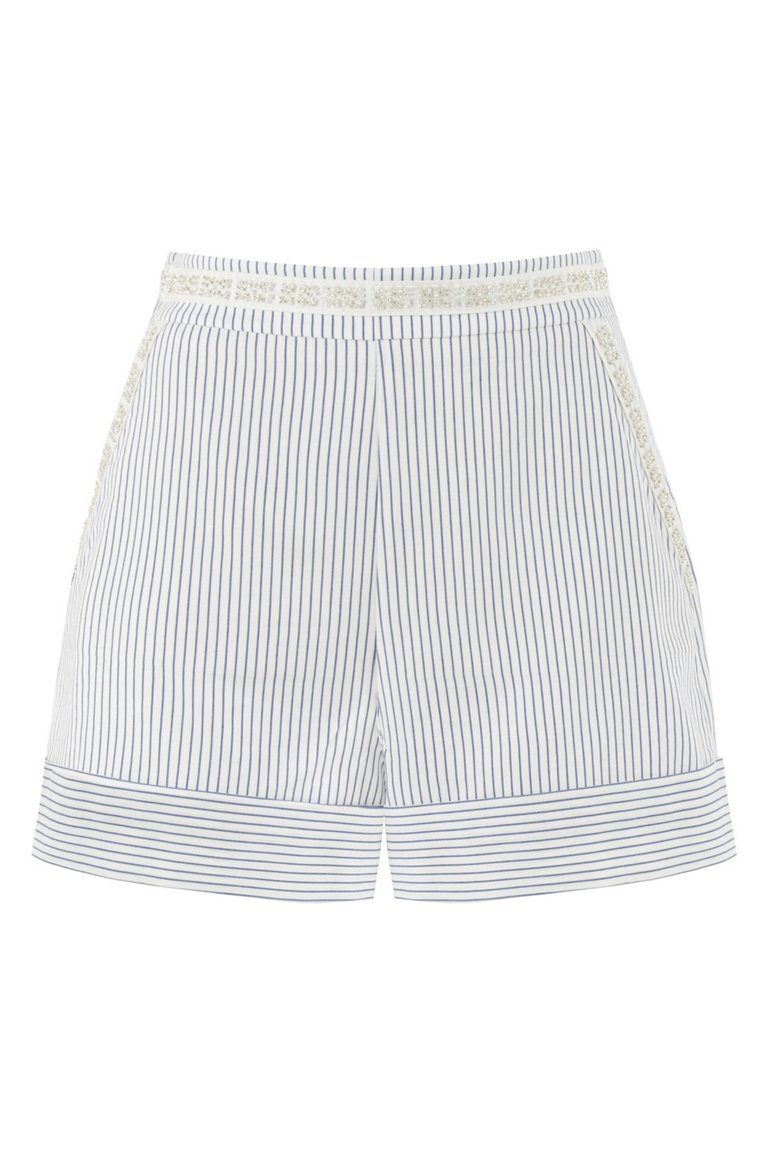 Striped Shorts - Multi-Colored