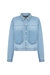 Studded Jean Jacket - Ice Blue