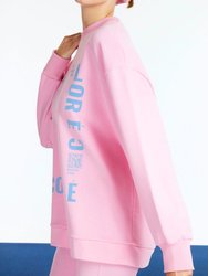 Text Oversized Sweatshirt