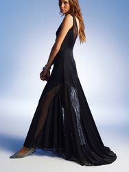 Tulle Backless Dress